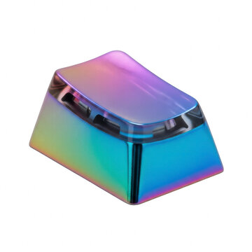 Iridescent mechanical keyboard keycap