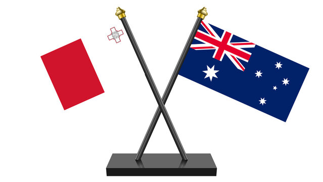 Flag of Australia and Malta