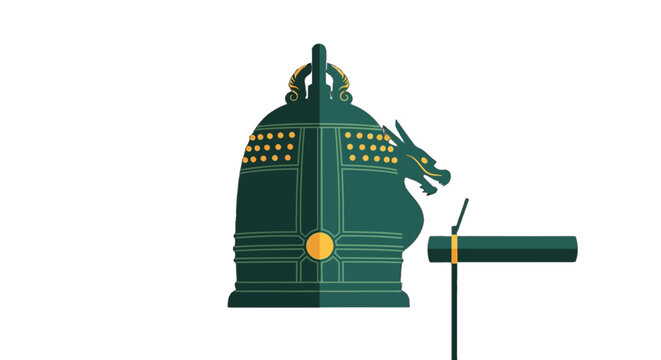 Industrial Heavy Duty Metal Bench Vice Tool Illustration.