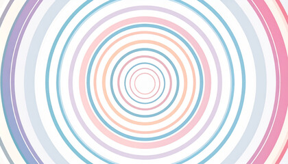 Naklejka premium Gradient circle rings vector