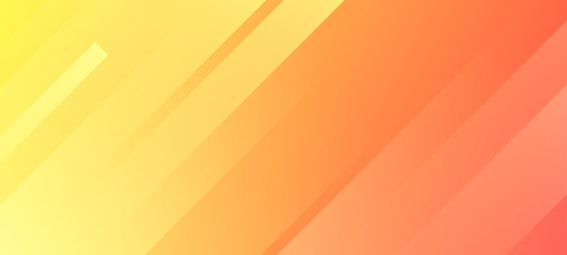 Dynamic abstract background featuring a warm gradient from sunny yellow to fiery orange and red, with elegant diagonal stripes creating a modern and vibrant design