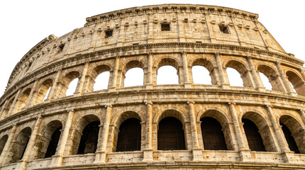Fototapeta premium Colosseum isolated on transparent background