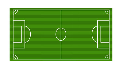 vector soccer field © Habibah
