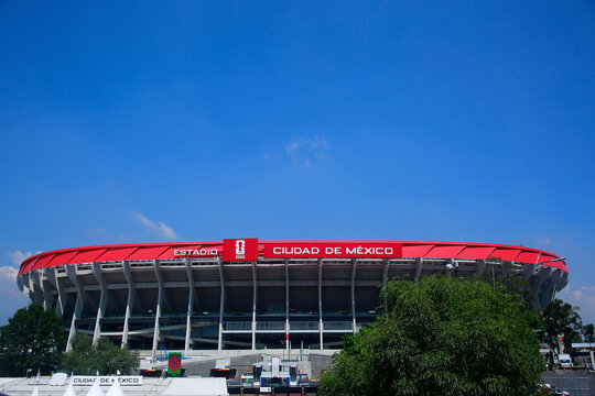 Ciudad de Mexico, Mexico - May 28. 2026: Azteca Stadium, now known as Mexico City Stadium for the World Cup