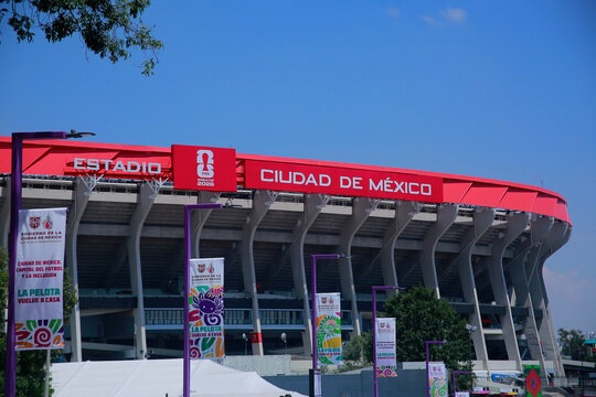 Ciudad de Mexico, Mexico - May 28. 2026: Azteca Stadium, now known as Mexico City Stadium for the World Cup