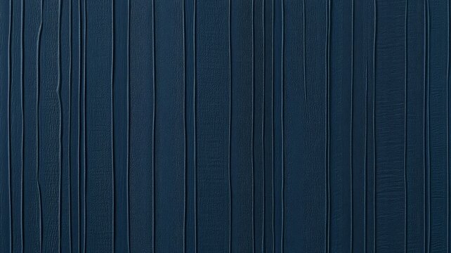 Minimalist navy blue texture with vertical parallel raised patterns and subtle shadows.
