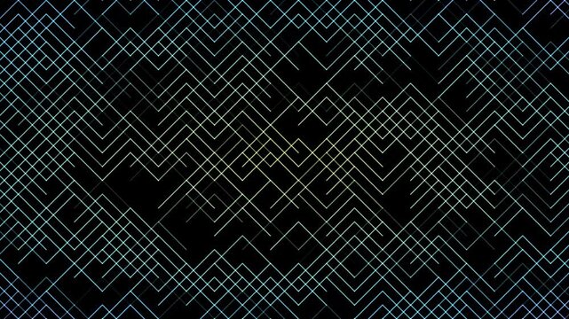 metal grid background motion video. line motion video background. square motion background.