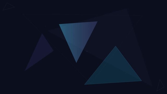 Abstract Geometric Triangle Pattern Modern Corporate Style