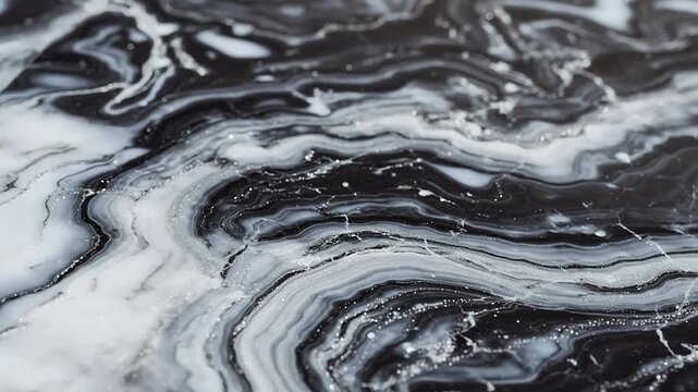 Macro Veins of Stone: Marble Mountains Unveiled
