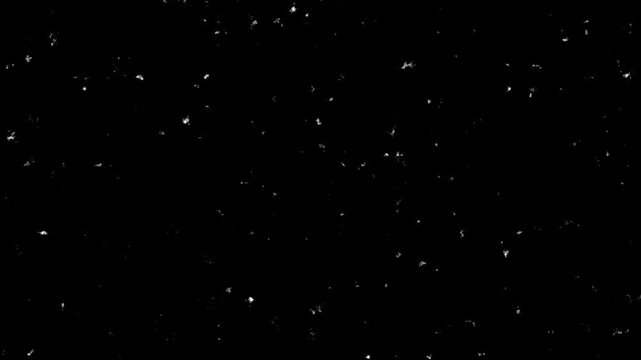 Stop Motion vintage black film grain texture with dust and scratches, retro grunge background for design, photo overlay and creative projects ,A dark, textured surface is displayed.video effect