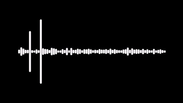 creative geometric audio spectrum animation, vibrant music frequency bars green screen effect, seamless loop sound wave visualization, modern digital equalizer rhythm track asset,