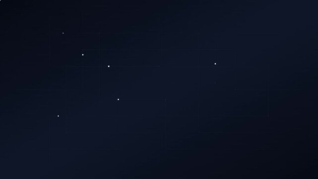 dynamic tech data flow dot pattern digital background animation