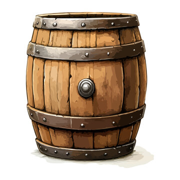 Beer barrel, munich oktoberfest, festival, vector, transparent background, wood, wooden, beer, alcohol, old, winery, cask, container, cellar, isolated, storage, liquid, object, barrels, keg