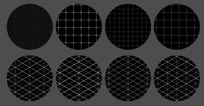 Engineering blueprint grid pack featuring classic graph paper textures and isometric technical line structures.