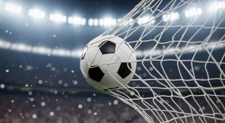 Fototapeta premium Goal Impact Moment