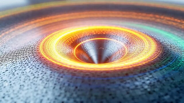 Nano-geometric Phase Deflection of Circularly Polarized Light Through Metasurface