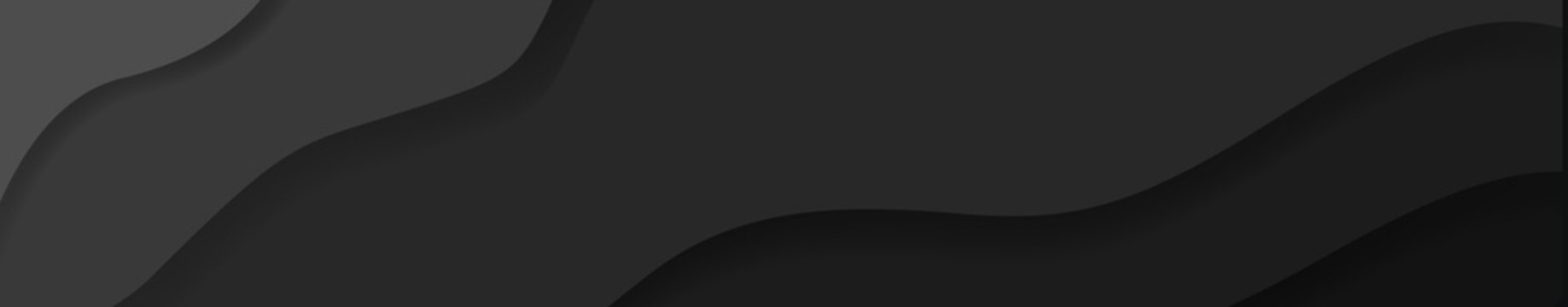 Decorative banner background template dark dynamic curves