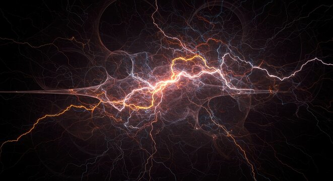 Electricity Energy Lightning Storm Thunder.