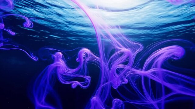 Potassium Permanganate Brownian Motion in Water