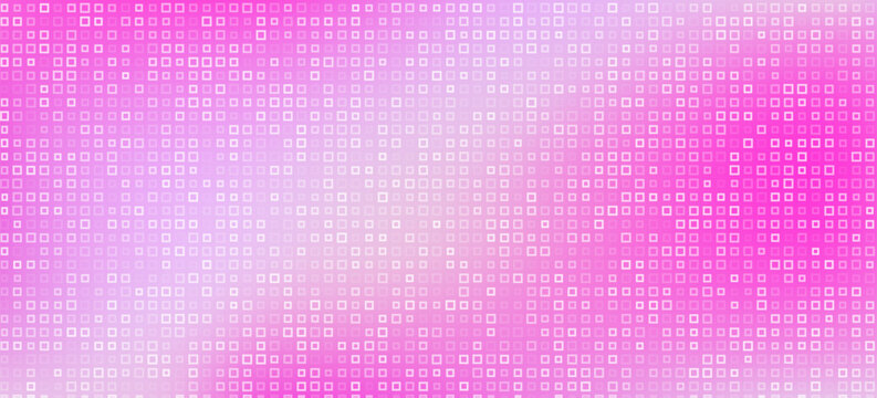 Shining pink disco party pattern background. Iridescent rose sequin mosaic texture. Abstract sparkling halftone wallpaper. Pop up comic glowing glitter backdrop. Retro vector design template