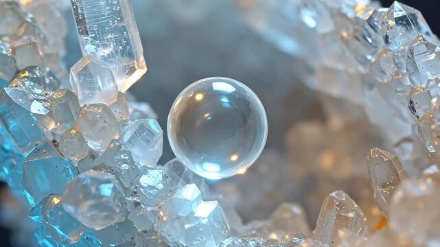 Bubble Collapse in Quartz Vein Fluid Inclusion