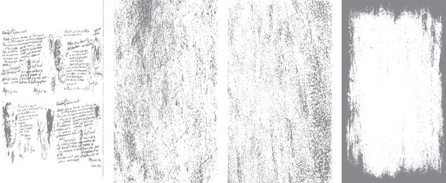 Abstract Vintage Canvas Grunge Texture with Worn Surface for Overlay and Screen Scratch Background