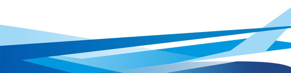 Obraz premium Abstract Blue wave footer Element