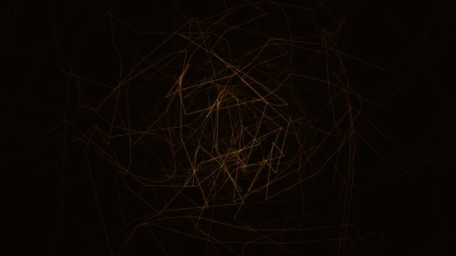 Abstract warp field on clean white background - seamless 4K loop. 3D grid deformed by physics forces with depth fog. Science and physics visualization.
