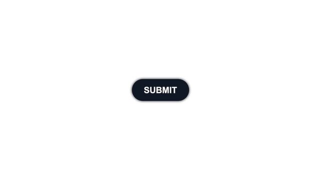Minimalist submit button design with smooth floating animation against clean white background.