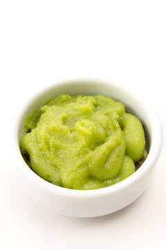 Wasabi - green horseradish paste, traditional japanese