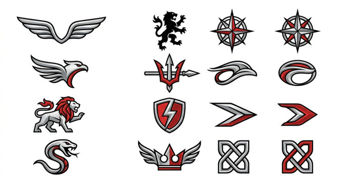 Collection of Classic Emblem and Crest Designs