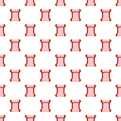 Obraz premium Pink ancient scrolls creating a repeating element for design or background