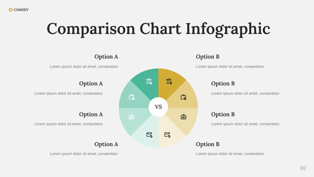 Comparison Chart Infographic