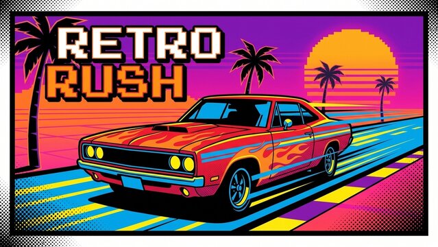 High-Energy "Illustrated Pop" & Maximalism