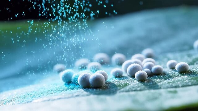 Nanoscale Inhibitory Action of Sulfur Nanoparticles on Powdery Mildew Spores
