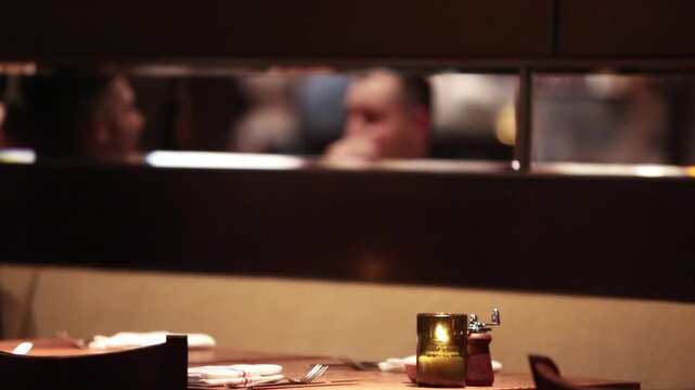 young man in a bar