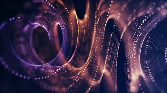 abstract background with space fibre optics