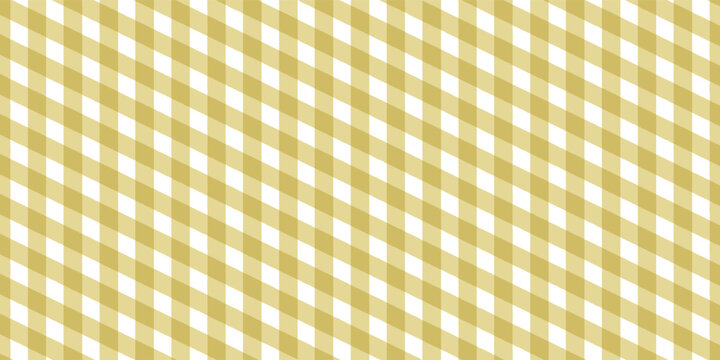 PrintSmooth Gingham Seamless Pattern - Smooth light orange and white classic gingham texture