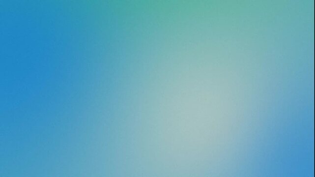 Light blue and green smooth gradient liquid color animation modern grainy texture soft smooth background loop