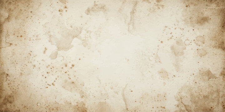 A textured vintage paper background with aged, weathered spots and a soft, diffused light creating a warm and nostalgic ambiance. Perfect for creative projects and historical themes.