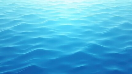 Obraz premium Calm Blue Ocean Water Surface with Gentle Waves and Reflections