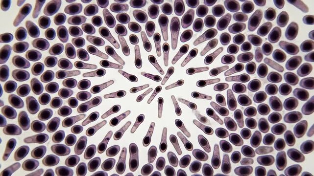 Microbial cell cluster: Clostridium tetani, bacterium congregate, organism form, lockjaw disease, cause tetanus, tetanospasmin poison, trismus symptom, opisthotonos manifest, generalized spread.
