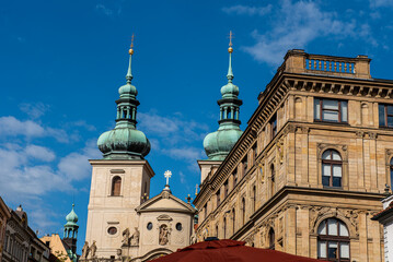 Fototapeta premium Recorriendo el centro de Praga 
