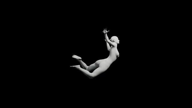 360 Turntable Rotation of a Figure Model