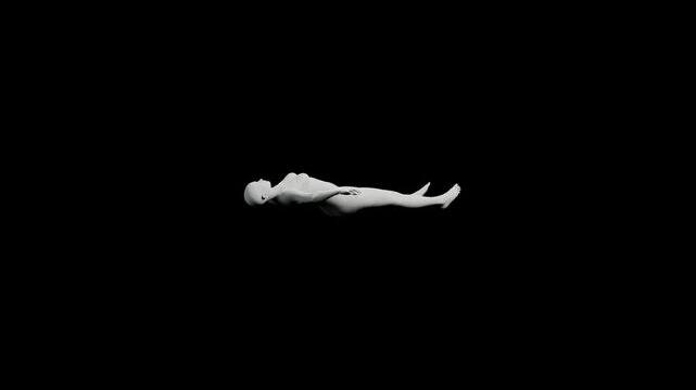 Energetic swimmer in freestyle pose