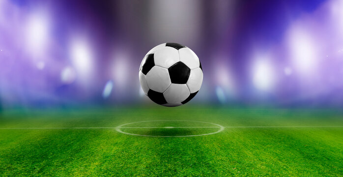 Fussball im Stadion zur Fussball Meisterschaft 2026