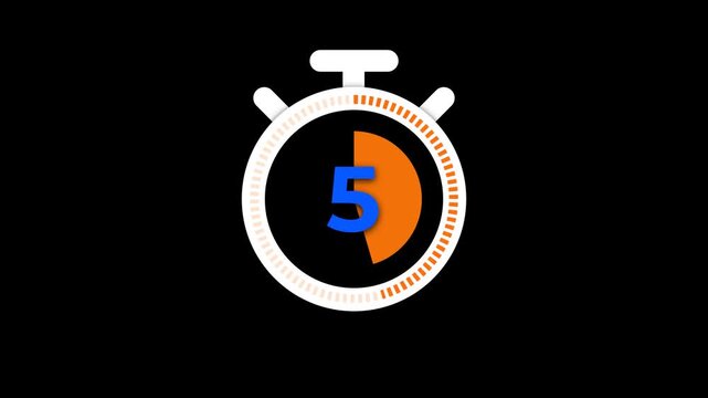Stopwatch Animation Counting Eleven Seconds on Green Screen Stopwatch animation counting eleven seconds for sprint timing with alpha channel in 4K