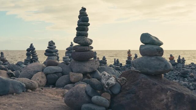 Cinematic drone footage of Teide National Park featuring volcanic landscapes, lava fields, rugged mountain scenery, and breathtaking aerial views of Tenerife.