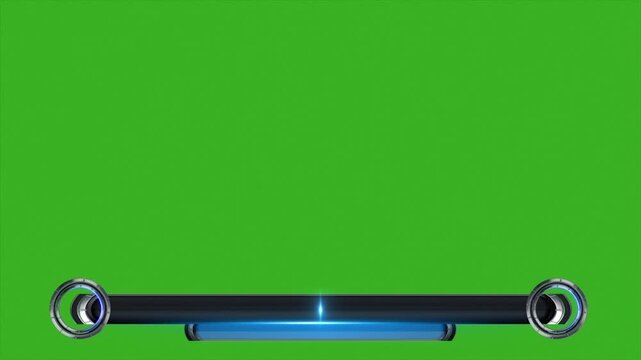 Sports News lower third animated title bar, suitable for sports news and other sports type video content