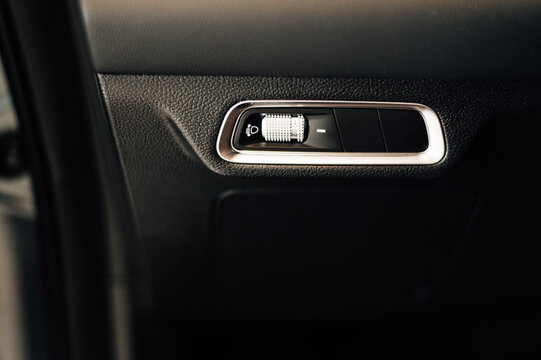 Headlight corrector button block car
